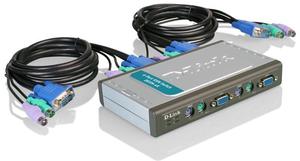 4-х портовый переключатель KVM DKVM-4K