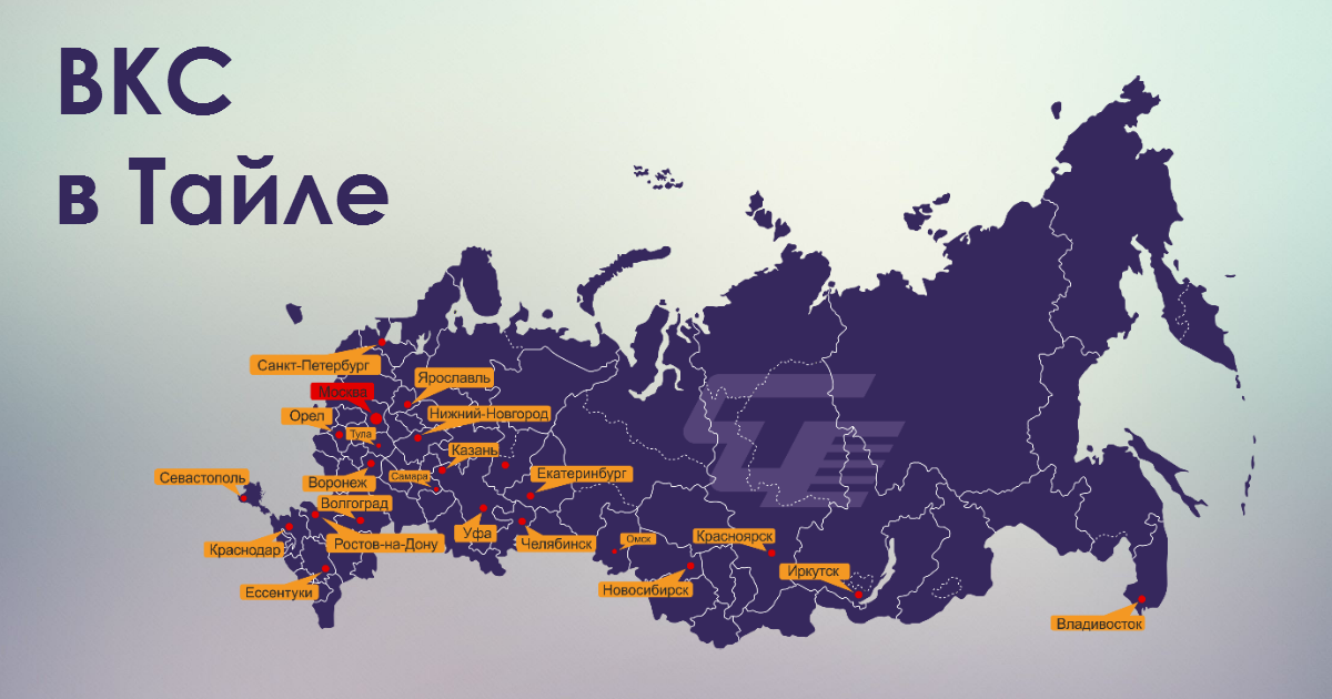 Использование ВКС в компании Тайле