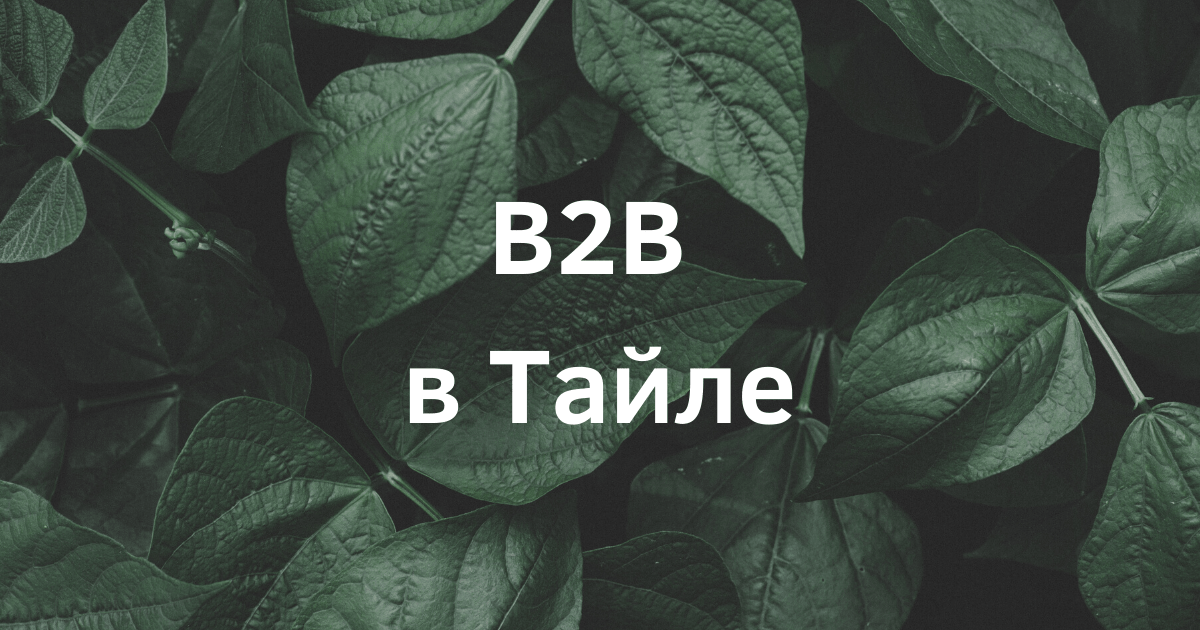 B2B в Тайле